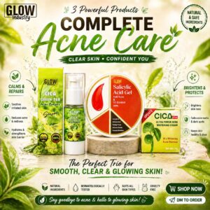 Whitening Cream, Serum and Gel Combo